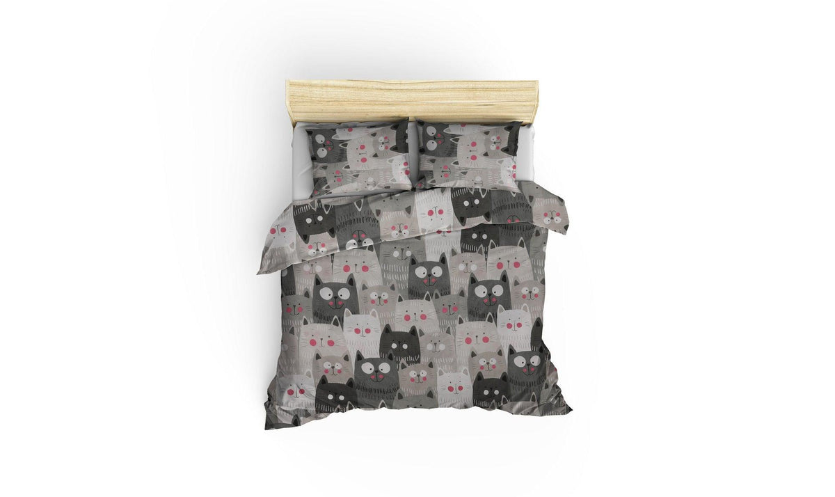 Set Lenjerie de pat double, 200 x 220 cm