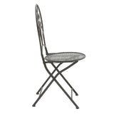 Set masa 3 bucati Abriel, Gri - Gri inchis, 60x60x71 cm - Gri inchis