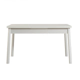 Set Masa Bucatarie si scaune Costas, 4 bucati, Stejar - Alb - Gri, 120x77x75 cm - Gri