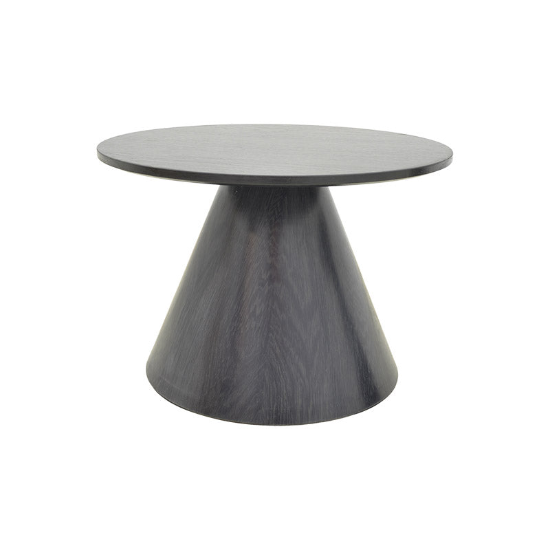 Set masa de cafea 2 piese Donda, compact și elegant, Negru, 60x60x40 cm