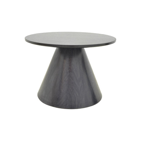 Set masa de cafea 2 piese Donda, compact și elegant, Negru, 60x60x40 cm