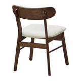 Set de sufragerie Eleganza-Cairo set de 7 piese, nuc, 180x99x76 cm
