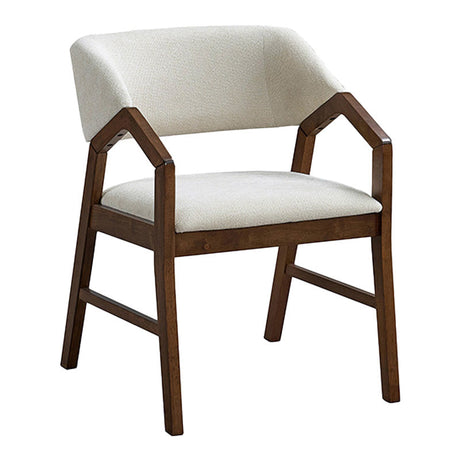 Set de sufragerie Eleganza-Livia 7 piese, nuc, 180x99x76 cm