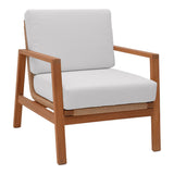 Set masa, fotolii si canapea 4 buc de gradina Doumain Boho, Natural, 150x90x72 cm