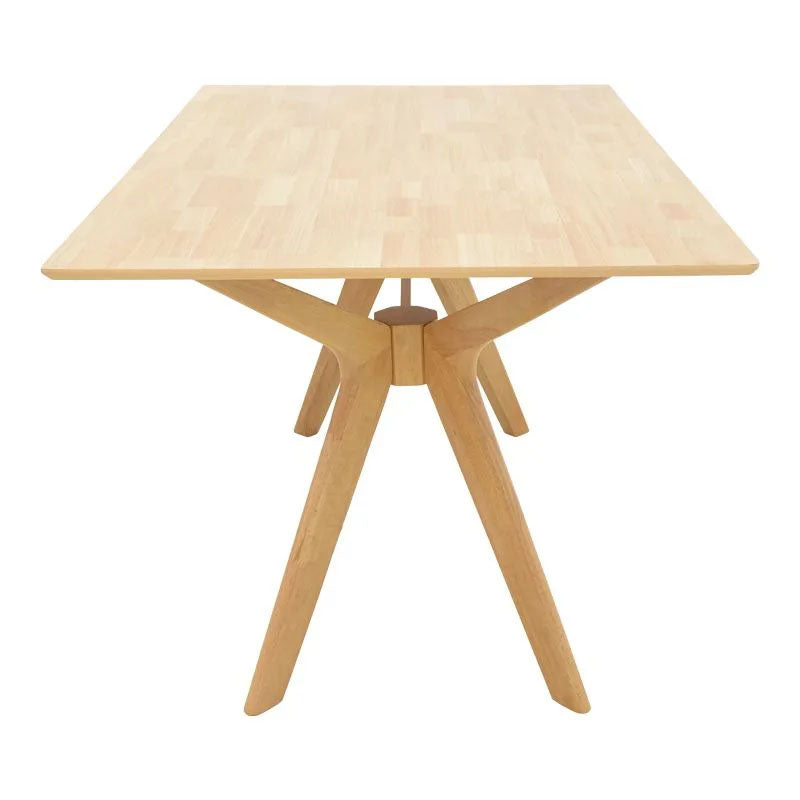 Bej - Nuc | SKU: 200-002103 | Set masă și 4 scaune Sienna-Raffles, Bej - Nuc, 150x90x76 cm, varianta Bej - Nuc, produs pentru amenajarea locuinței, disponibil online în România la CasaMob