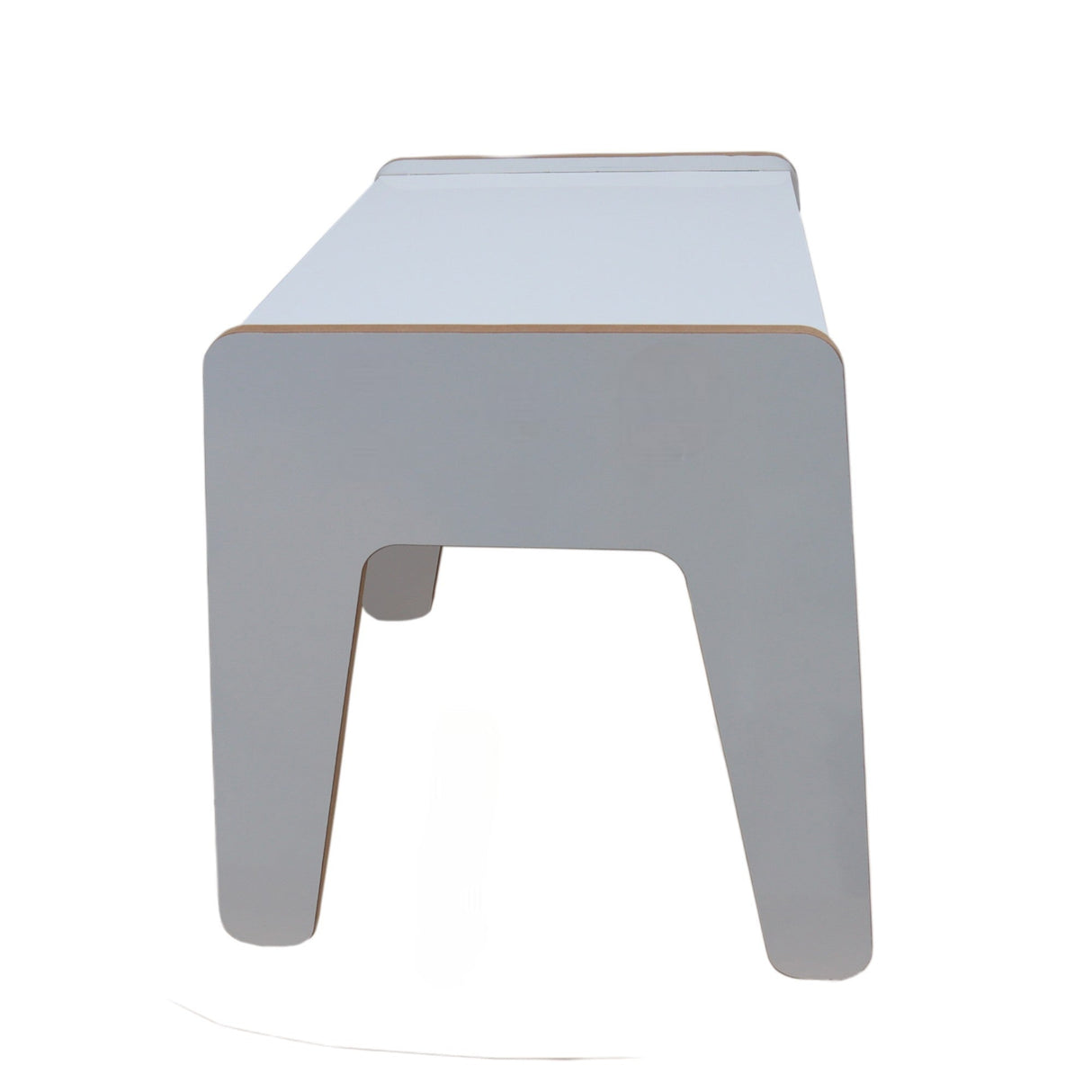Set masa si scaun copii Mini Bambini, antracit - alb, 59x30x44 cm