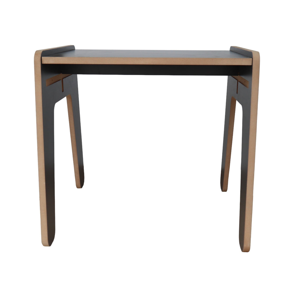 Set masa si scaun copii Mini Bambini, antracit - alb, 59x30x44 cm