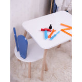 Set masa si scaun pentru copii Furniture Bunny One, 50x45x60 cm - Set masa si scaun pentru copii Furniture Bunny One, 30x25 cm - 517BMB1104