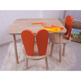 Set masa si scaun pentru copii Furniture Bunny One, 50x45x60 cm - Set masa si scaun pentru copii Furniture Bunny One, 30x25 cm - 517BMB1122
