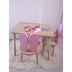 Set masa si scaun pentru copii Furniture Bunny One, 30x25 cm - 517BMB1123