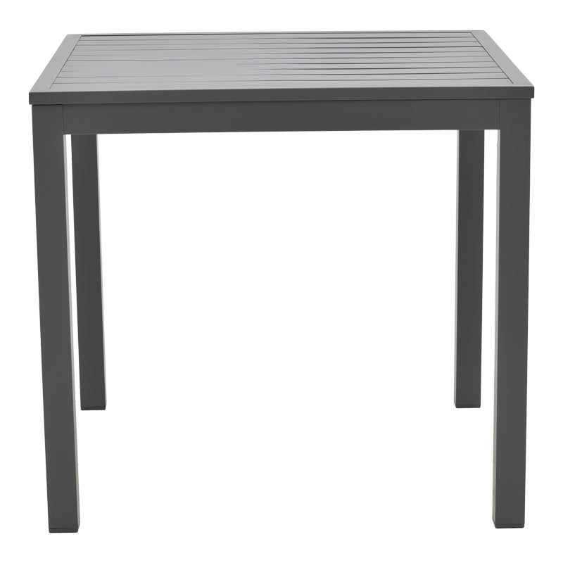 Set masa si scaune 3 buc de gradina Kliton-Raven, Antracit, 80x80x74 cm