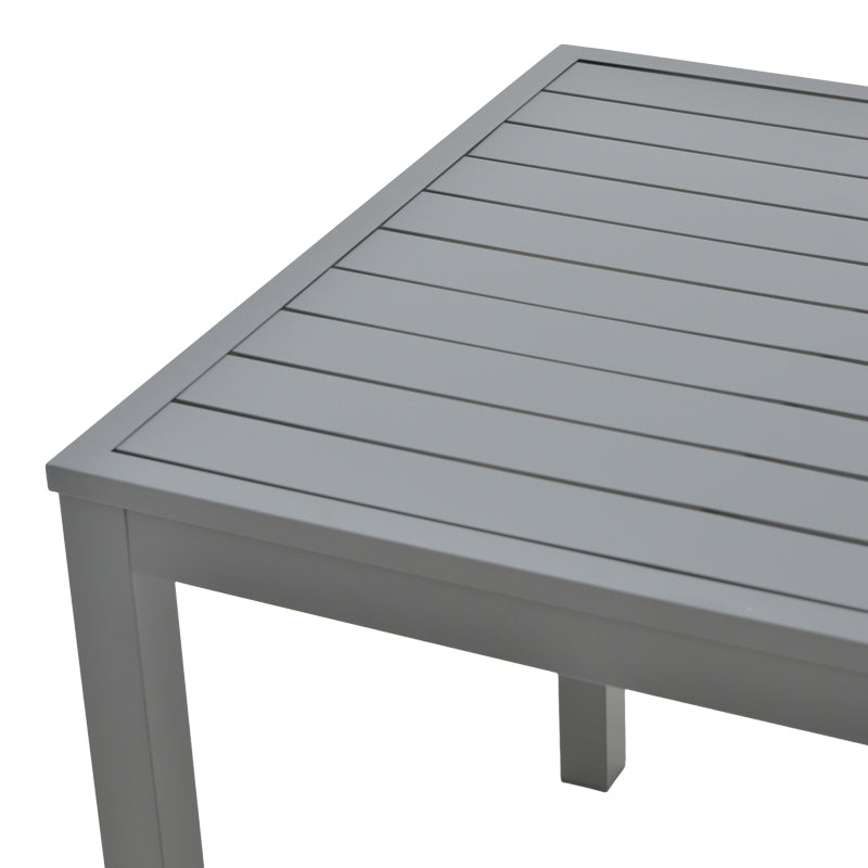 Set masa si scaune 3 buc Moly-Kliton, Antracit, 80x80x74 cm