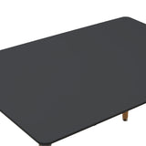 Set masa si scaune 5 piese Natali-Noor, Bej, 120x80x76 cm