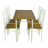 Set masa si scaune 5 piese Reforia, Natural, 110x60x74 cm