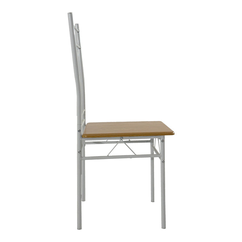 Set masa si scaune 5 piese Reforia, Natural, 110x60x74 cm