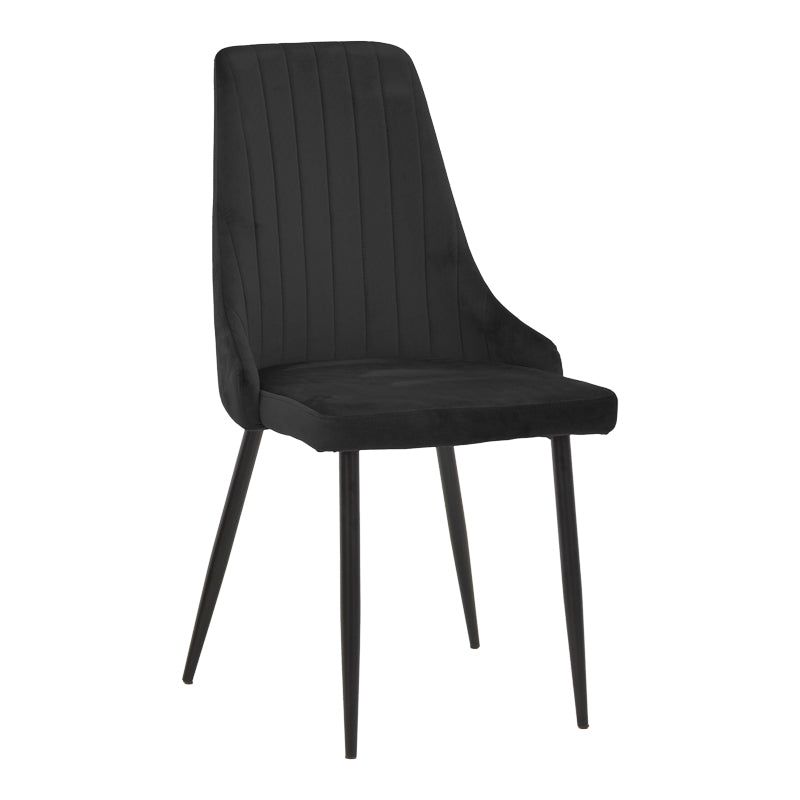 Set masa si scaune Antoro-Azori, D100x75 cm - Negru