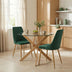 Set masa si scaune Azori Dark green, Verde, 80x75 cm