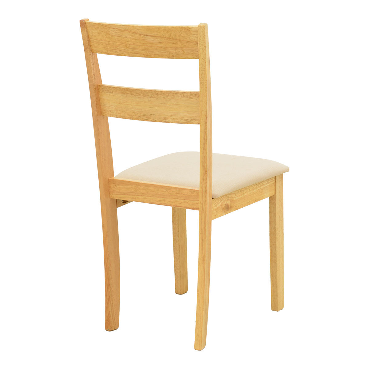 Set masa si scaune Dallan Country, Lemn rubberwood, Natural, 150x80x74 cm