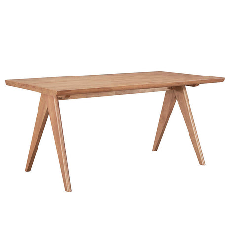Set mese de sufragerie Winslow, 7 piese, nuc deschis, 160x85x75 cm