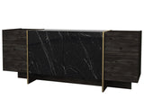 Set Mobila Sufragerie Meryem 2, 4 piese, Negru, 103x60x37 cm