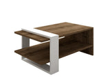 Set Mobila Sufragerie Paye, Nuc, Comoda Tv - Biblioteca - Masuta de Cafea, 120x25x36.8 cm