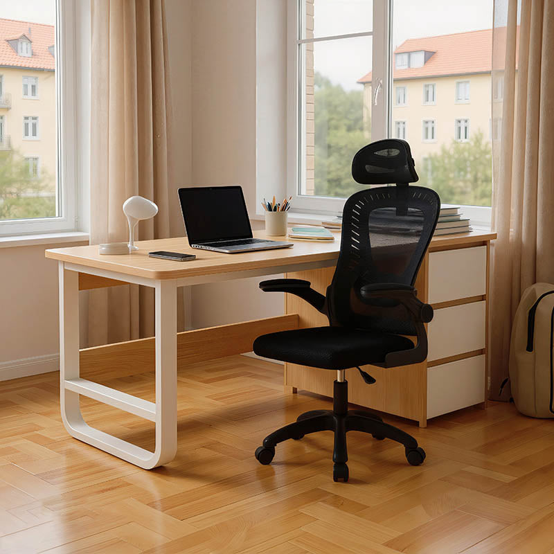 Set mobilier birou studențesc Scope, Birou 120x60 cm + Raft, 80x30 cm