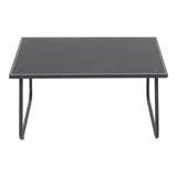 Set mobilier de grădină cu funcție outdoor Veranda, textilenă-metal, Antracit, 200x150x85 cm