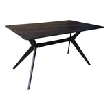 Set mobilier de sufragerie cu Funcție Extinsă, Masebo/Ezali, Lemn/Metal, 140x80x75 cm