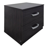 Set mobilier dormitor Athos, Set 4 piese, Pat, Lemn Wenge, 160x200 cm