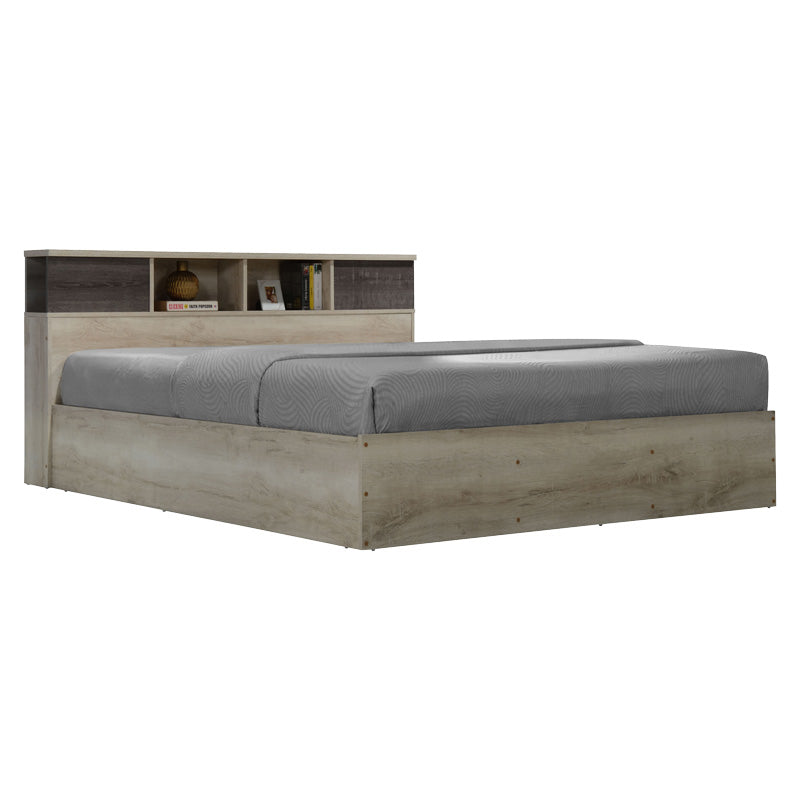 Set mobilier dormitor studentesc Cloud, 3 piese, compact și practic pentru spatii mici, 48x41x41 cm