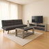 Set mobilier sufragerie 3 piese Flow, Lemn/Metal, variabile, 175x83x74 cm