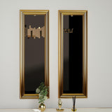 Set oglinzi (2 bucăți) Candy - Gold, Aur, 90x30 cm