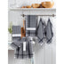 Textile Bucatarie Set Prosoape de Bucatarie (10 bucăți), Negru, 65x45 cm