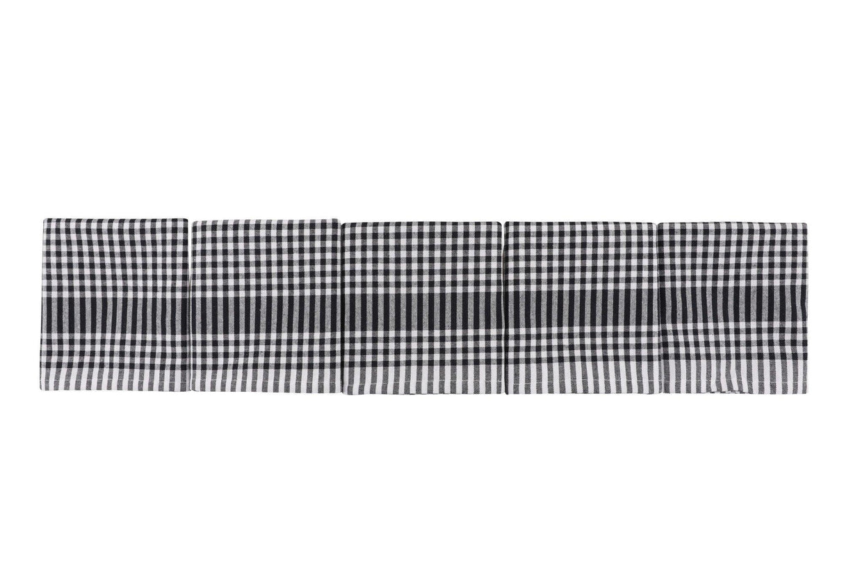 Set Prosoape de Bucatarie (10 bucăți), Negru, 65x45 cm