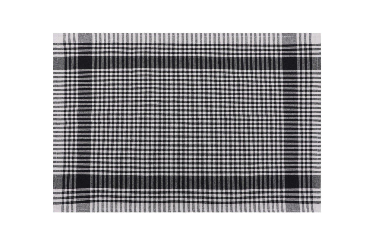 Set Prosoape de Bucatarie (10 bucăți), Negru, 65x45 cm