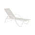 Sezlong Attain cu brate, Aluminiu si textilene, 191x64x32 cm