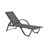 Sezlong Attain cu brate, Aluminiu si textilene, 191x64x32 cm - Sezlong Attain cu brate, Aluminiu si textilene, 191x64x32 cm - 152-000025