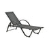 Sezlong Attain cu brate, Aluminiu si textilene, 191x64x32 cm - 152-000025