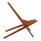 Sezlong de gradina Chaise Boho, Natural, 101x63x80 cm