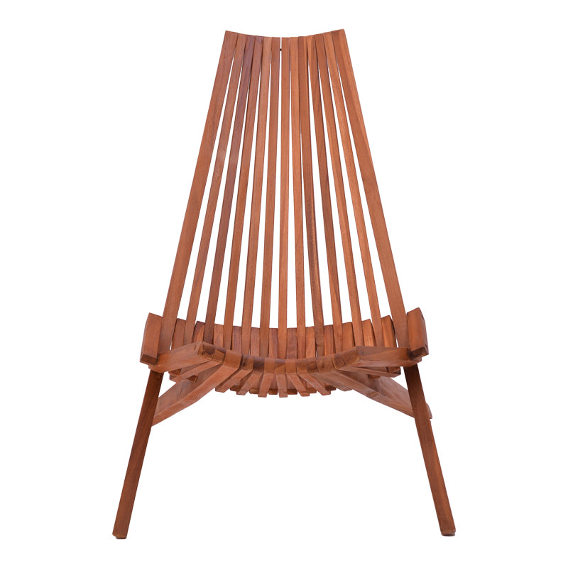 Sezlong de gradina Chaise Boho, Natural, 101x63x80 cm, perspectiva suplimentara