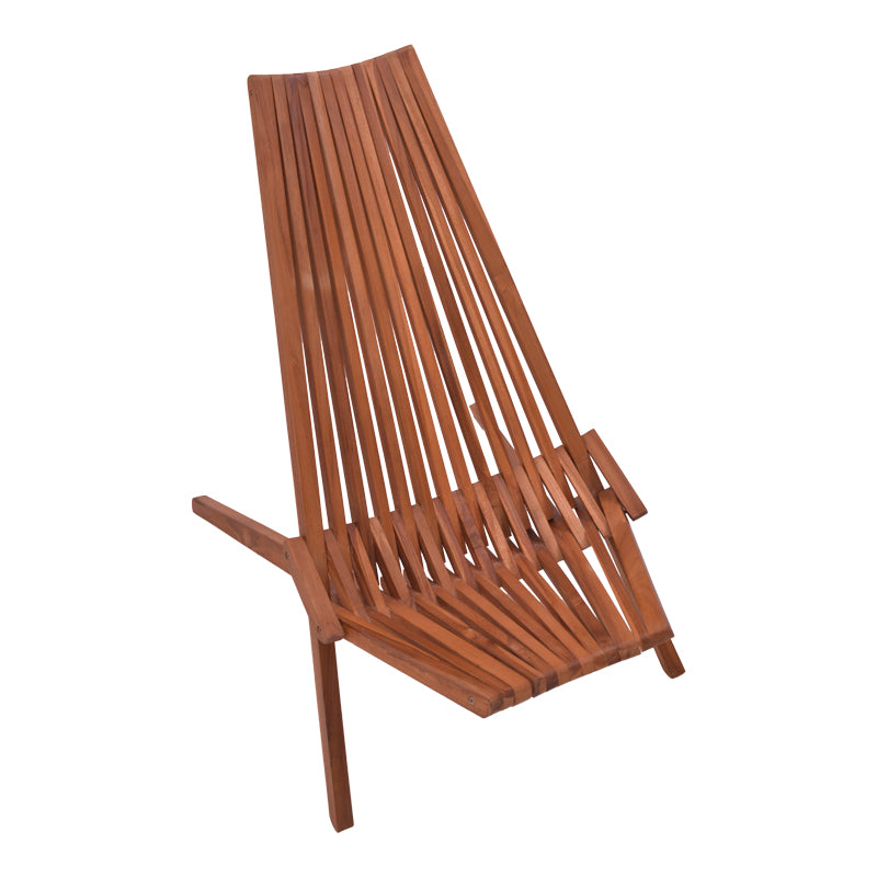 Sezlong de gradina Chaise Boho, Natural, 101x63x80 cm, foto produs 6