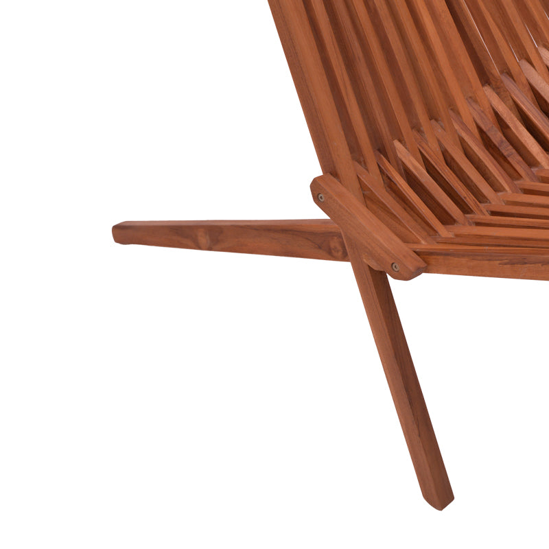 Sezlong de gradina Chaise Boho, Natural, 101x63x80 cm, foto produs 7