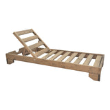 Sezlong Fendy, Lemn de brad, 72x200x24 cm - Sezlong Fendy, Lemn de brad, 72x200x24 cm - 380-000002