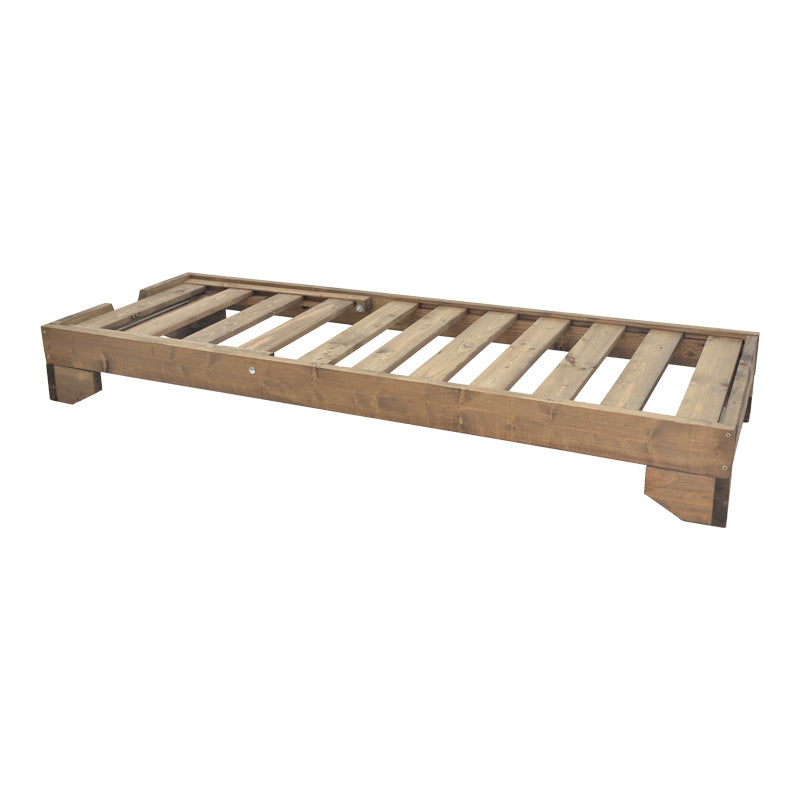 Sezlong Fendy, Lemn de brad, 72x200x24 cm - Nuc