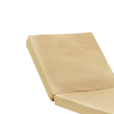 Sezlong Sezlong Sadie stofa, bej, 65x185x7 cm