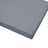 Sezlong Sezlong Sadie stofa, Gri, 65x185x15 cm