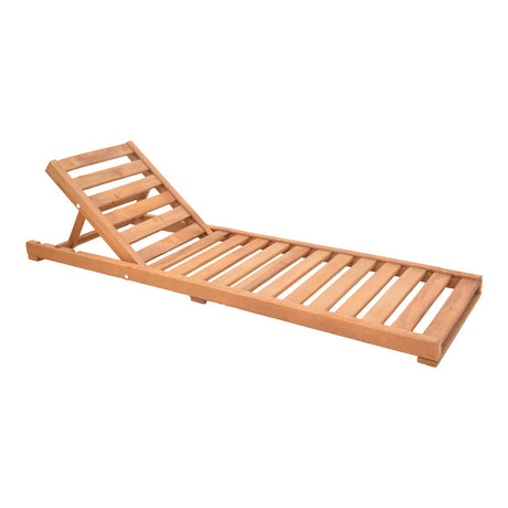 Sezlong Specta, Lemn masiv de fag, 60x190x50 cm