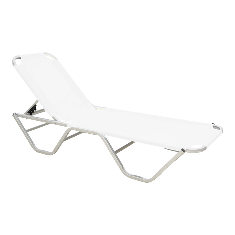 Sezlong Dessie, Aluminiu, 60x195x30 cm - Sezlong Dessie, Aluminiu, 60x195x30 cm - 399-000001