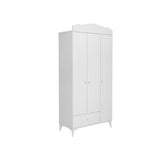 Sifonier Sansa, Alb, 40x184x90 cm