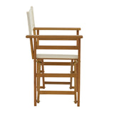 Sufragerie Bistrual-Carpuva set 3 rabatabile lemn masiv de salcam, Natur, D70x74 cm